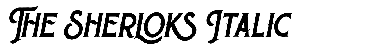 The Sherloks Italic